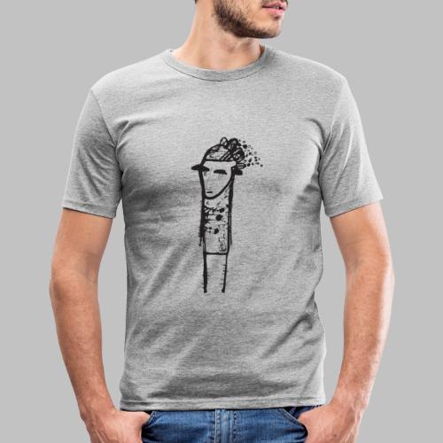 Allein - Männer Slim Fit T-Shirt