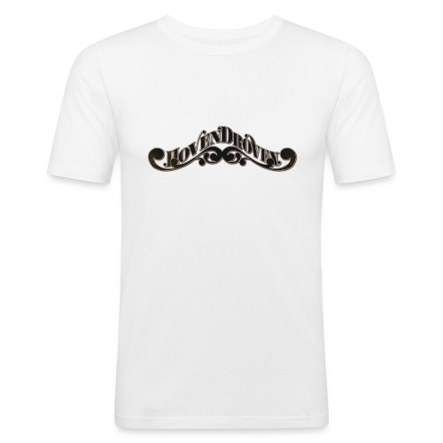HOVEN DROVEN - Logo - Men's Slim Fit T-Shirt