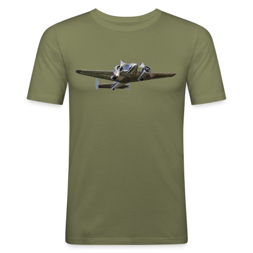Beechcraft 18 - Männer Slim Fit T-Shirt