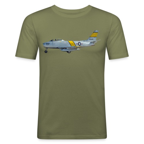 F-86 Sabre - Männer Slim Fit T-Shirt