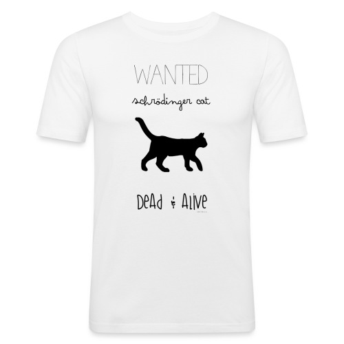 Schrödinger cat - Camiseta ajustada hombre