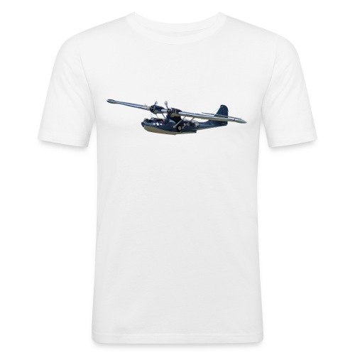 PBY Catalina - Männer Slim Fit T-Shirt