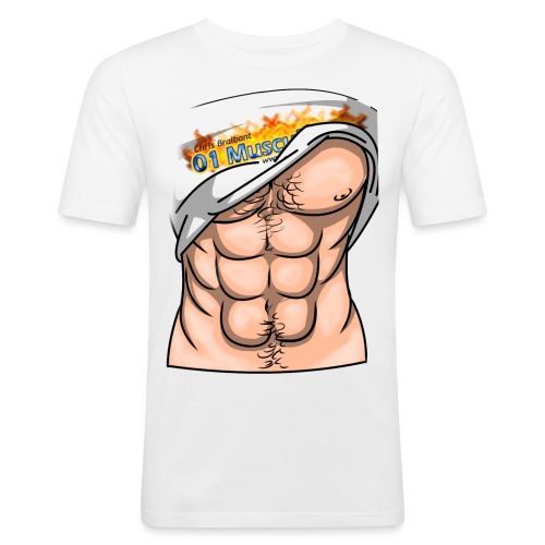 Abdominaux - T-shirt près du corps Homme