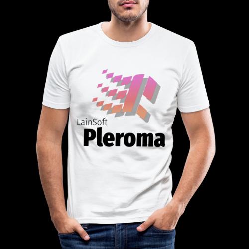 Lainsoft Pleroma (No groups?) Dark ver. - Men's Slim Fit T-Shirt