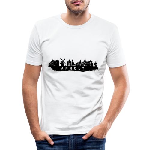 Anholt Skyline / Isselburg Anholt - Männer Slim Fit T-Shirt