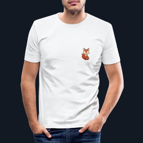 Happy Fox Design - Men's Slim Fit T-Shirt