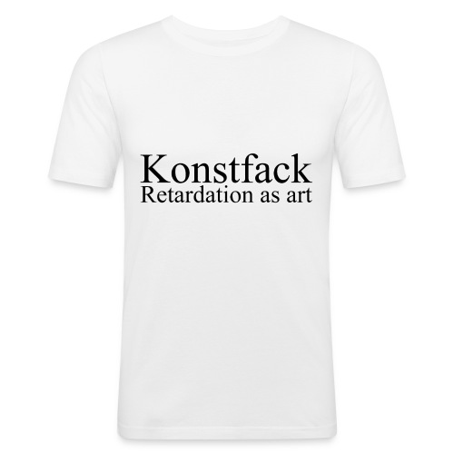 konstfack - Slim Fit T-shirt herr