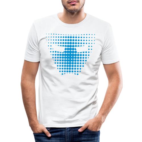 Mask Dots - Men's Slim Fit T-Shirt