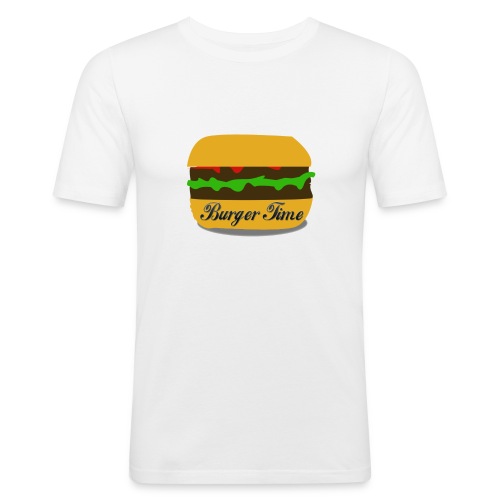 Burger Time - T-shirt près du corps Homme