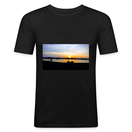Sonnenuntergang in Thailand - Männer Slim Fit T-Shirt