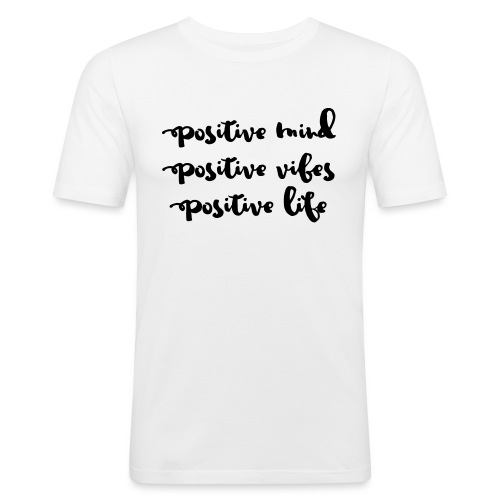 Positive Mind - Männer Slim Fit T-Shirt
