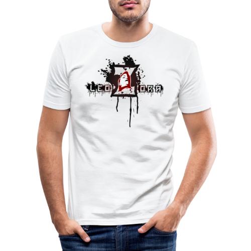 LeoZora - Männer Slim Fit T-Shirt