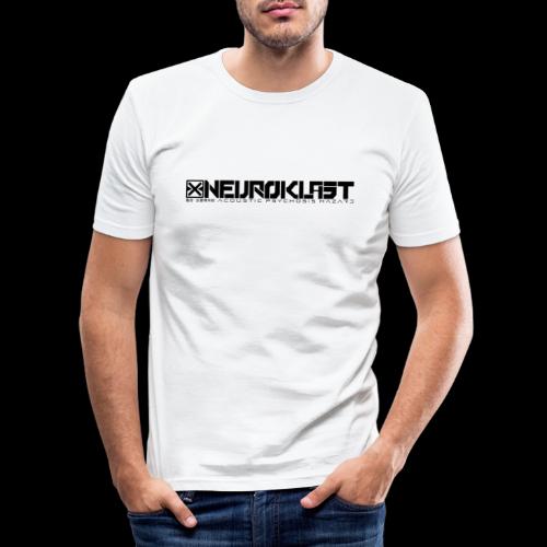 NEUROKLAST Black Design - Männer Slim Fit T-Shirt