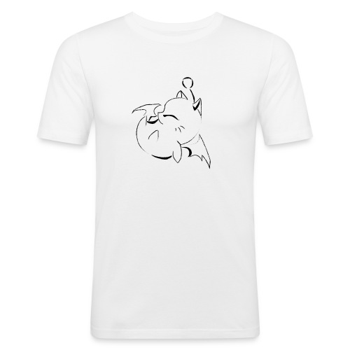Sketchy Moogle Shirt Women - Mannen slim fit T-shirt