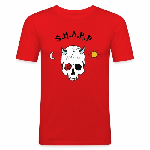S.H.A.R.P - Mannen slim fit T-shirt