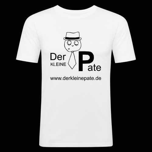 Der kleine Pate - Logo - Männer Slim Fit T-Shirt