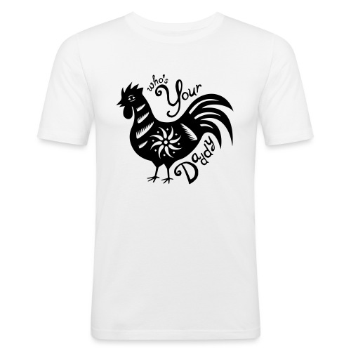 Cock Daddy - Mannen slim fit T-shirt