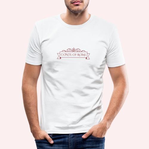 COUNT OF ROME - Men's Slim Fit T-Shirt
