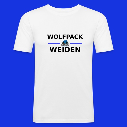 Wolfpack Weiden - Männer Slim Fit T-Shirt
