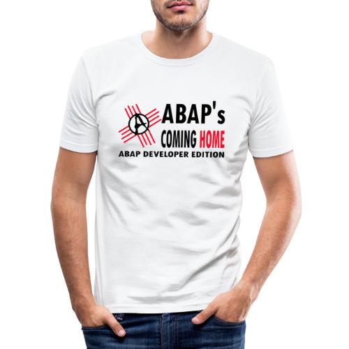 ABAPsComingHomeBlack - Männer Slim Fit T-Shirt