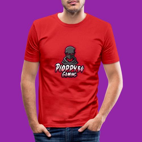 Ploppy Logo - Men's Slim Fit T-Shirt