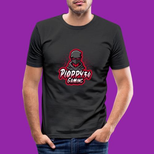 Ploppy Logo - Men's Slim Fit T-Shirt