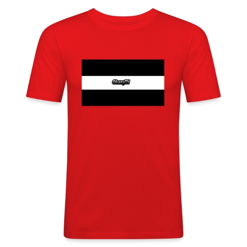 OkanyTV - Männer Slim Fit T-Shirt