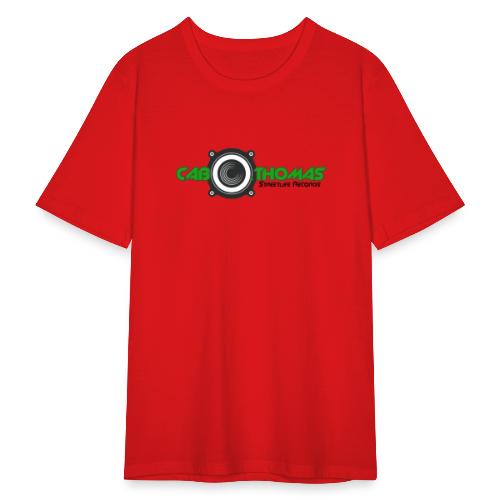 cab thomas Logo - Männer Slim Fit T-Shirt