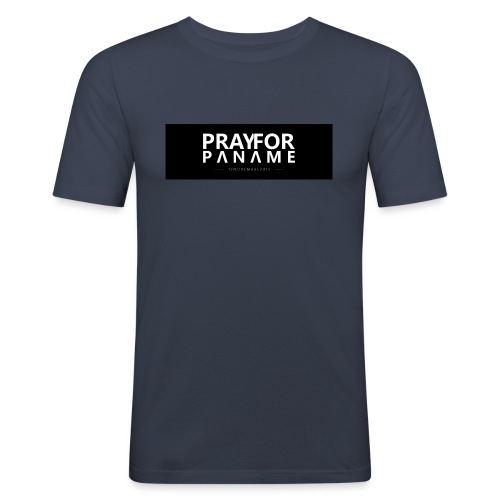 TEE-SHIRT HOMME - PRAY FOR PANAME - T-shirt près du corps Homme