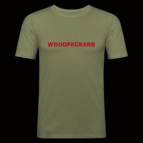 woodpeckersred - Männer Slim Fit T-Shirt