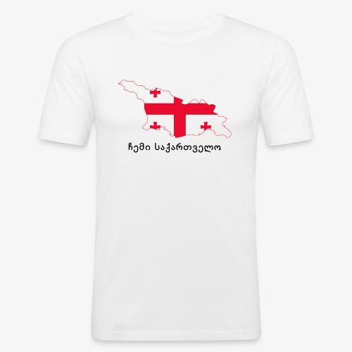 Mi georgia - ჩემი საქართველო - Camiseta ajustada hombre