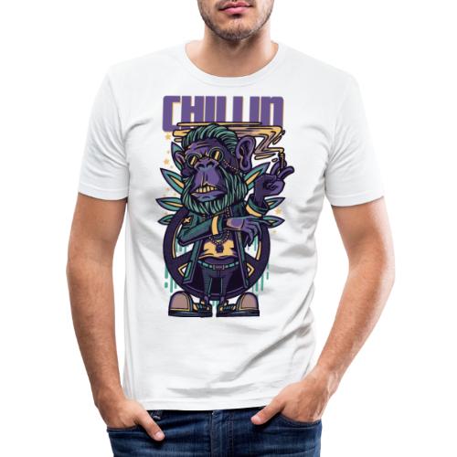 Chillin - Männer Slim Fit T-Shirt