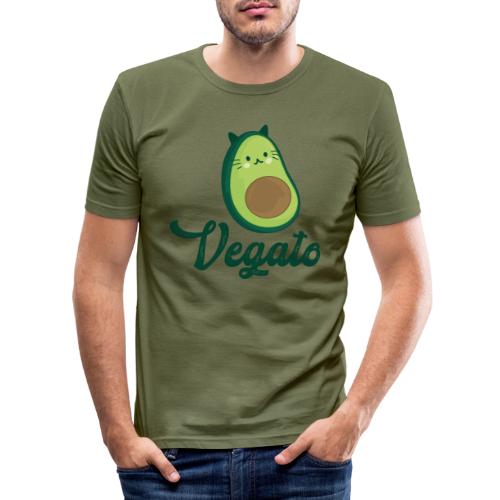 Vegato - Camiseta ajustada hombre