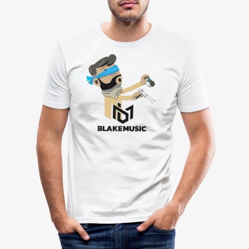 Confused CSGO T with Logo - Men's Slim Fit T-Shirt