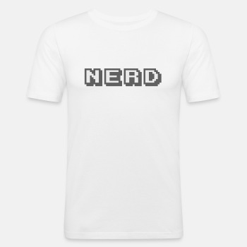 Nerd - Slim Fit T-skjorte for menn