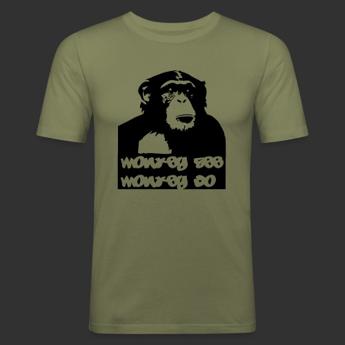chimp - Men's Slim Fit T-Shirt