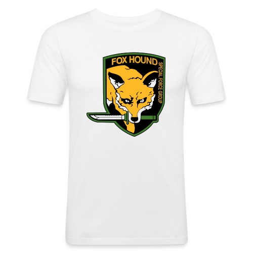Fox Hound Special Forces - Miesten tyköistuva t-paita