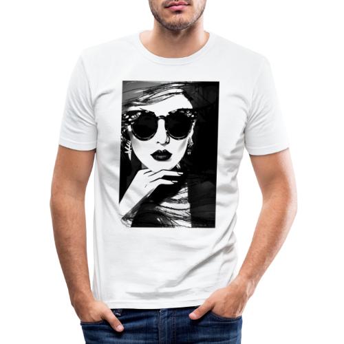 SIIKALINE SUNGLAS LADY - Slim Fit T-shirt herr