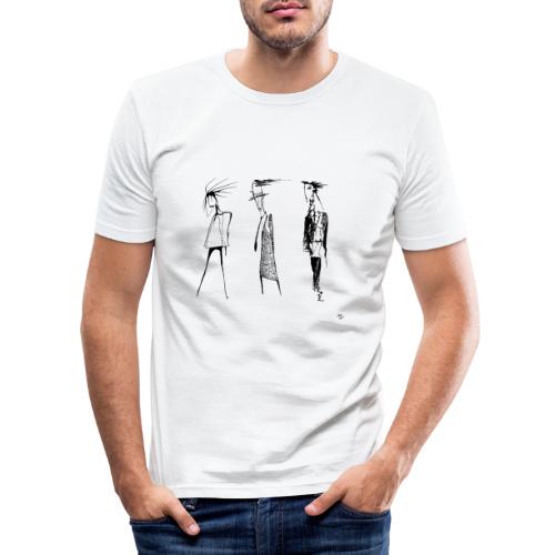Zusammen allein - Männer Slim Fit T-Shirt