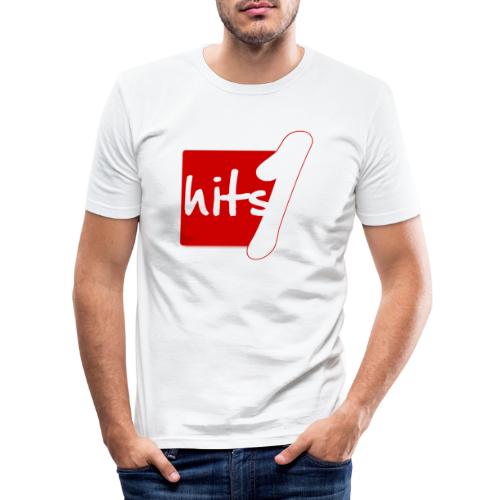 Hits 1 radio - Men's Slim Fit T-Shirt