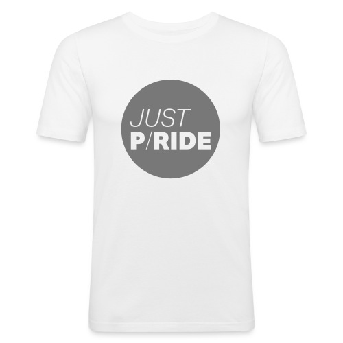 JUST P/RIDE - CYCLING PASSION by SPORTSKANONE - Männer Slim Fit T-Shirt