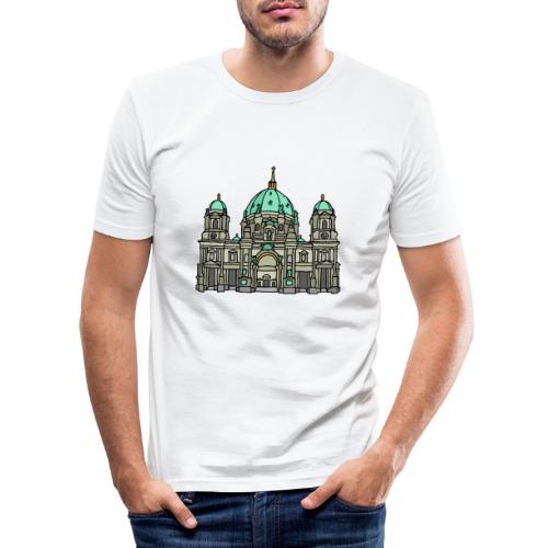 Cattedrale di Berlino c - Maglietta aderente da uomo