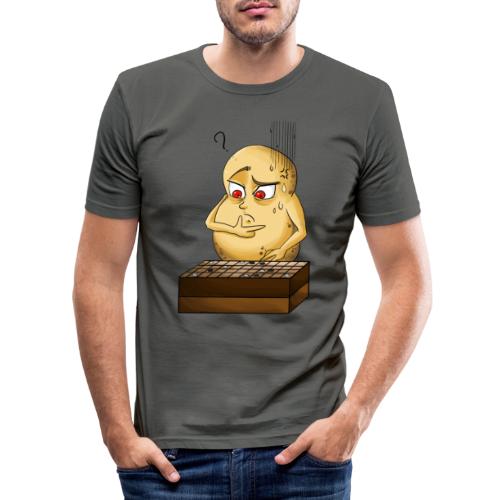 Abstract patate - T-shirt près du corps Homme