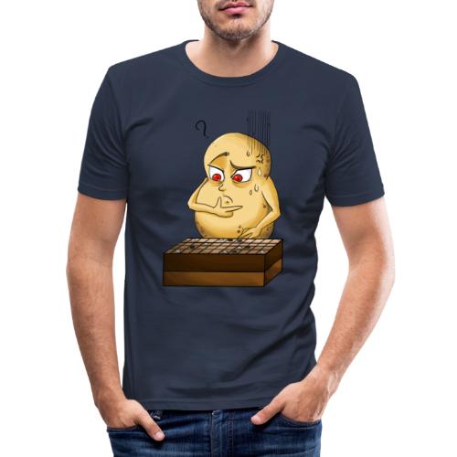 Abstract patate - T-shirt près du corps Homme