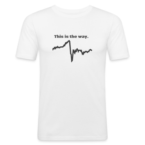 GME This is the way - Slim Fit T-shirt herr