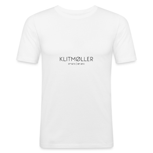 Klitmøller, Klitmöller, Dänemark, Nordsee - Männer Slim Fit T-Shirt