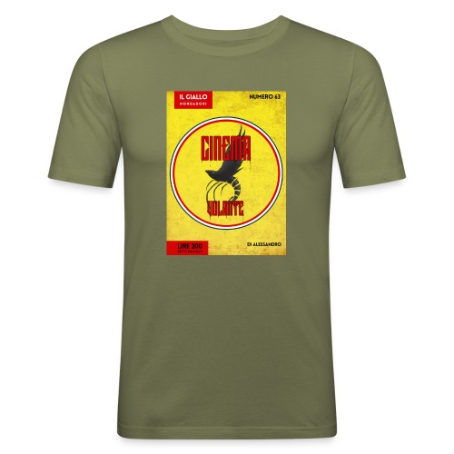 Scampo Giallo libro 2 0 - Männer Slim Fit T-Shirt