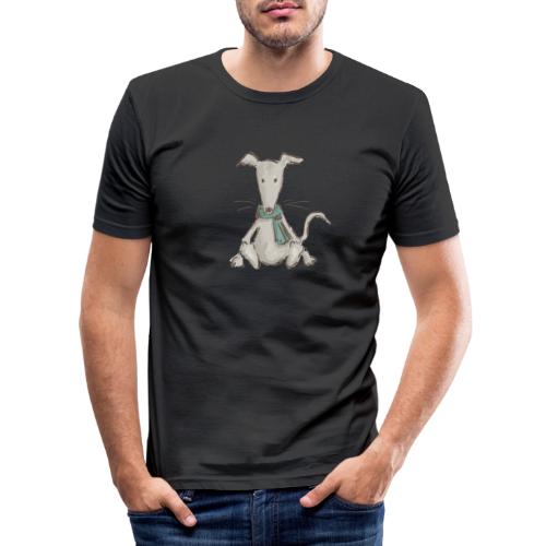 Windhund Baby - Männer Slim Fit T-Shirt