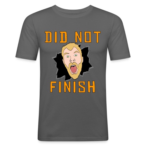 Did Not Finish - Men's Slim Fit T-Shirt