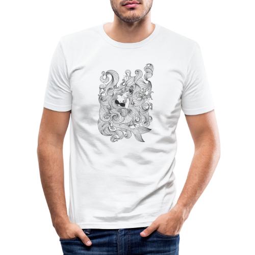Meerjungfrau - Männer Slim Fit T-Shirt